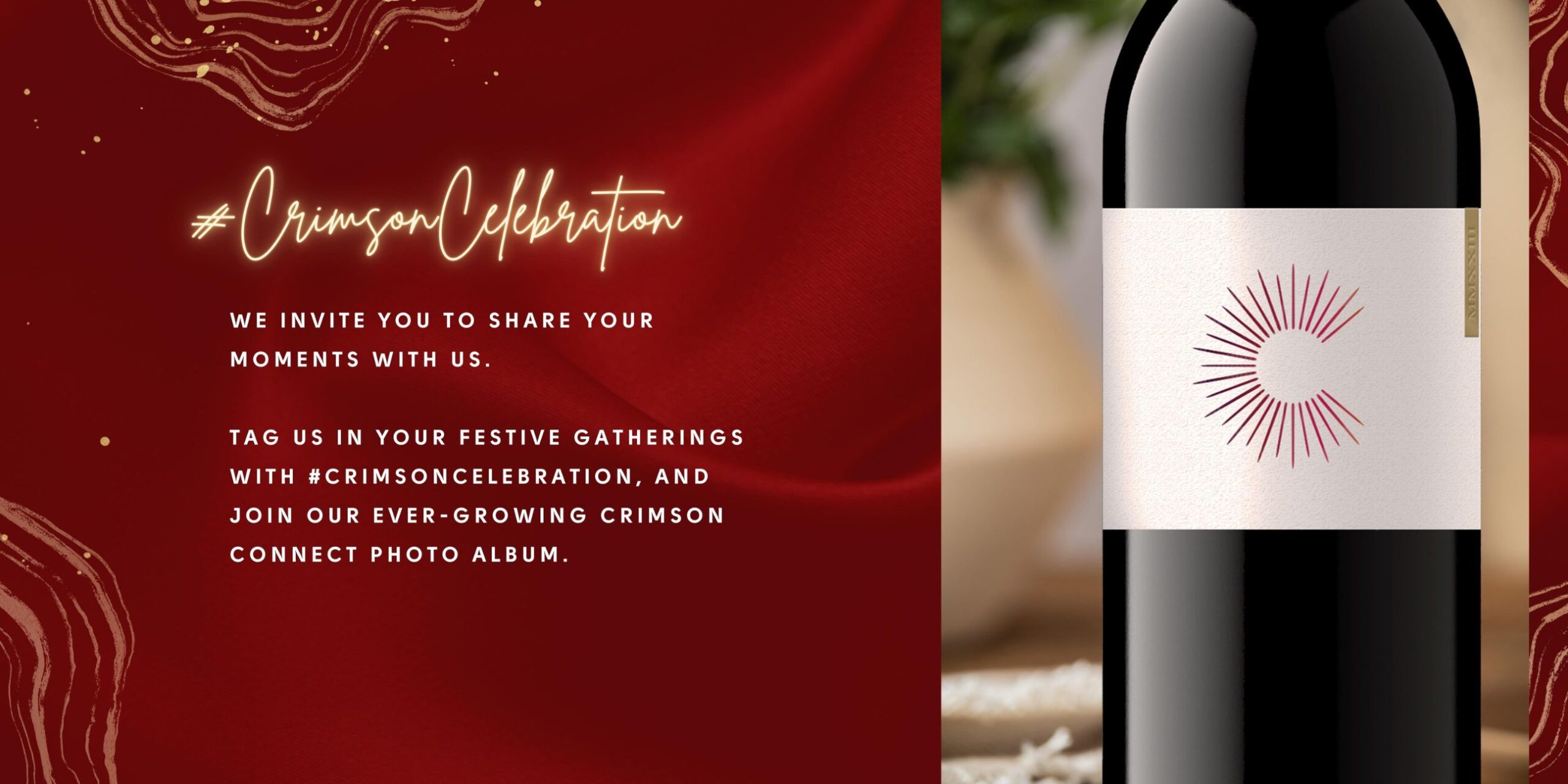 Crimson Celebration - We invite you to share with us. 